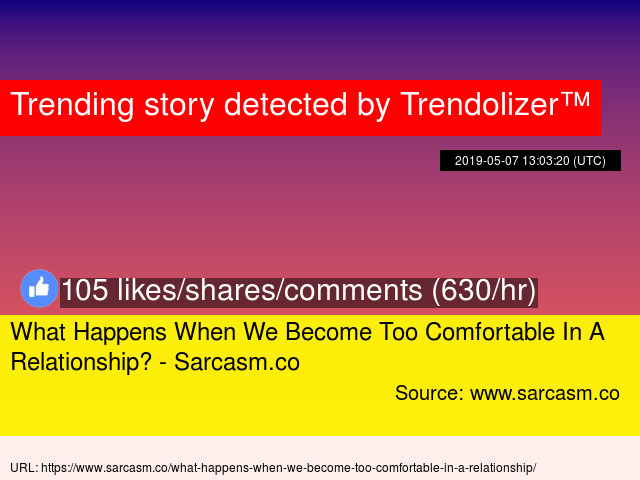 What Happens When We Become Too Comfortable In A Relationship
