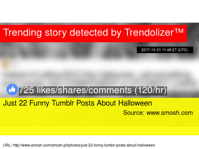 just 22 funny tumblr posts about halloween